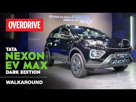 Tata Nexon EV Max Dark walkaround - one big improvement | OVERDRIVE