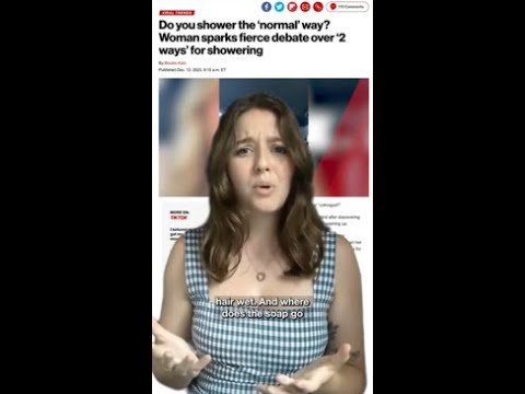 &#039;Unhinged&#039;: Shower question divides internet