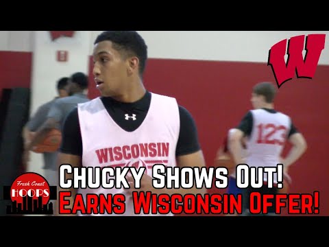 Chucky Hepburn Dominates At Wisconsin Advanced Camp! Earns Offer From The Badgers!
