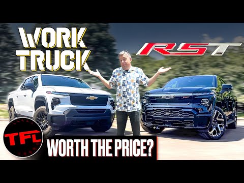 2024 Chevy Silverado EV Work Truck OR The Premium RST Model - Let’s See What $30K More Buys You!