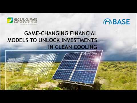 WEBINAR: Game changing financial models to unlock investments in clean cooling