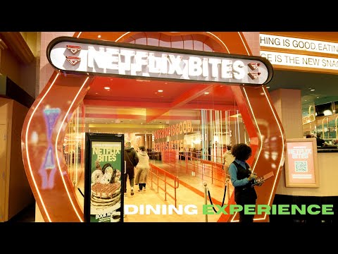 Inside MGM Grand Las Vegas Opens Netflix Bites Restaurant