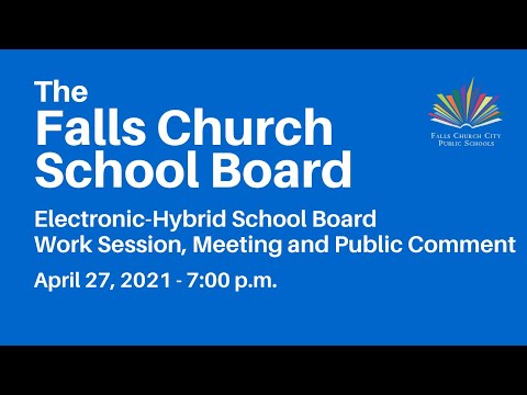 Falls Church School Board - April 27, 2021