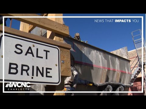 Icy weather threatening road conditions across North Carolina