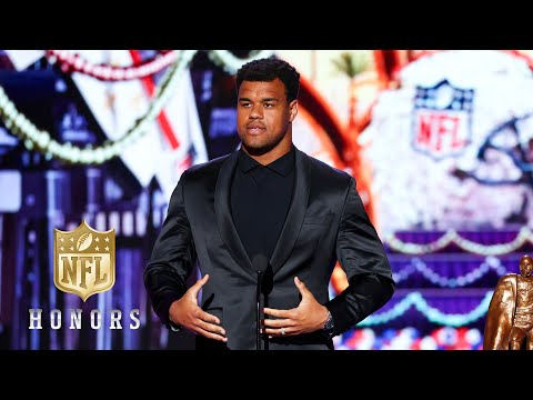 Arik Armstead Wins the Walter Payton Man of the Year Award | 2024 NFL Honors