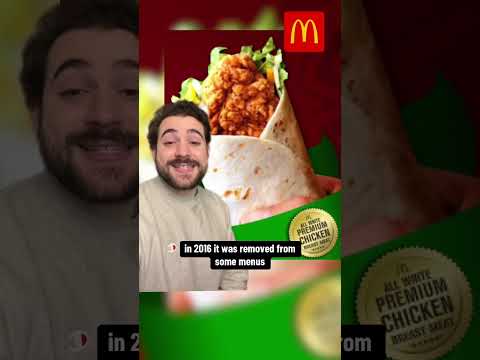 McDonald’s to bring back iconic Snack Wrap in 2025 #food #mcdonalds #fastfood