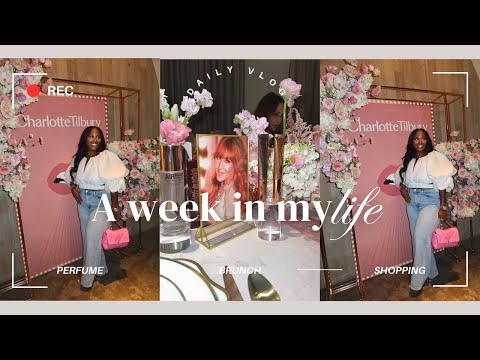 WEEKLY VLOG! I MADE MY OWN PERFUME, CHARLOTTE TILBURY EVENT &amp; SHOPPING! | POCKETSANDBOWS