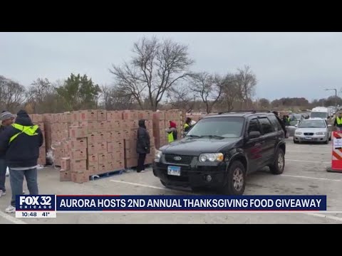 Thanksgiving dinner giveaways held around Chicago area