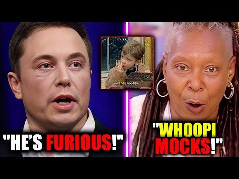 Whoopi Goldberg INSULTS Elon Musk’s Son on Live TV—Sparks Outrage!