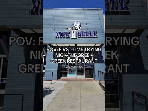Nick The Greek is a complete spot for #meditteranean food #greek #souvlaki