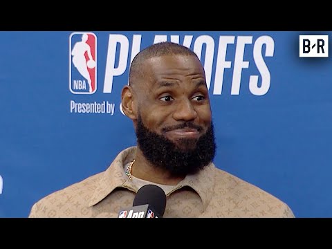 LeBron James Talks Being Eliminated, 1st Season w/ Luka Doncic, &amp; His Future | 2025 NBA Playoffs