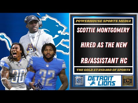 Detroit Lions Hire Scottie Montgomery to replace Deuce Staley