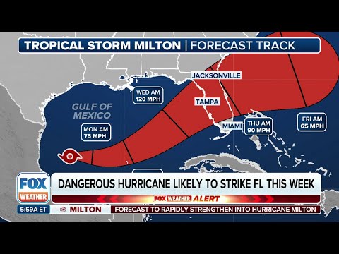 Milton Expected To Become Major Hurricane Ahead Of Florida Landfall