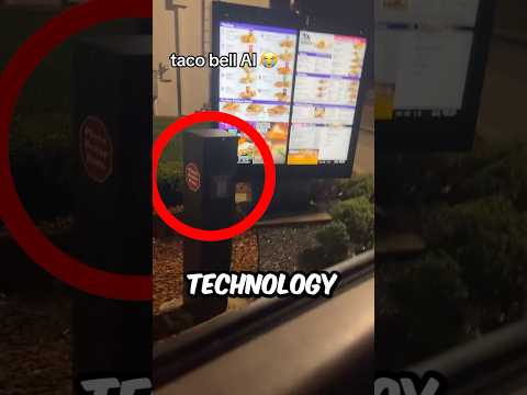 Taco Bell’s new AI technology needs some work 😂😵‍💫