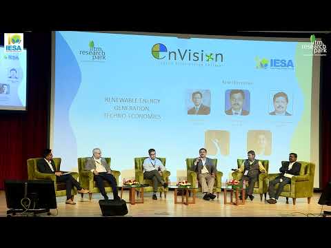 Renewable Energy Generation - Techno Economics - Panel Discussion - EnVision 2022