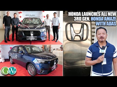 OUTCLASS COMPACT SEDAN FOR STYLE &amp; SAFETY: HONDA LAUNCHES ALL NEW 3rd GEN. HONDA AMAZE IN DMP