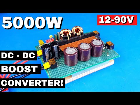 Revolutionizing Power Conversion: Limitless Power DC to DC Boost Converter Concept⚡️