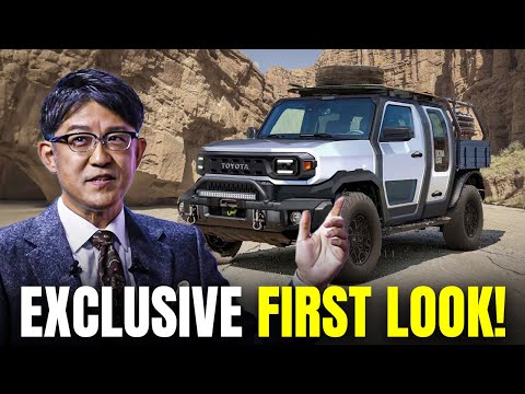 Shocking Revelation: Toyota CEO Unveils New $12K Pickup Truck!