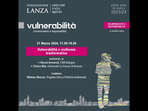 Vulnerabilità e resilienza trasformativa