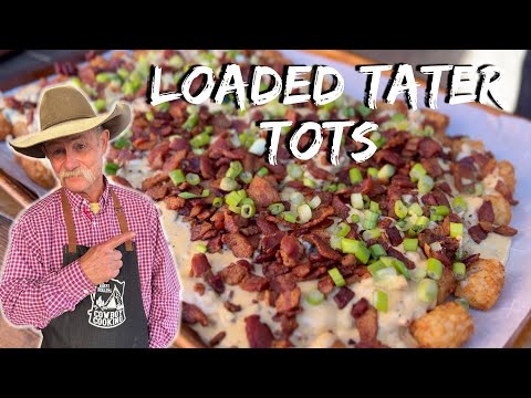 Loaded Cheesy Tater Tots and Trick for the Crispiest Tater Tots!