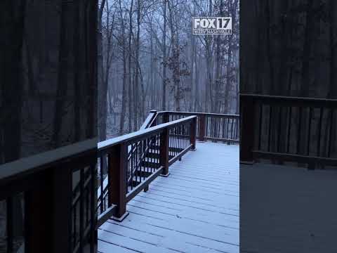 Winter Wonderland: Middle Tennessee sees breathtaking snowfall