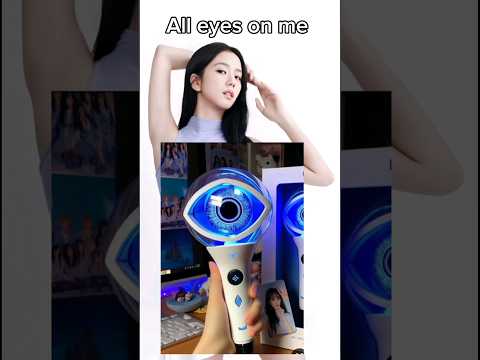 What if Jisoo&#039;s solo songs had their own lightsticks. #blackpink #jisoo