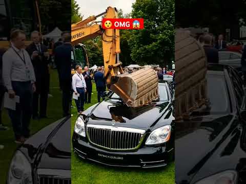 Crushing Dreams: JCB Destroys a Mercedes – Epic Showdown! When Power Meets Prestige: JCB Vs Mercedes