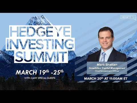 Mark Shattan: &quot;A Hedge Fund Manager Discusses Risk &amp; Opportunity&quot; (Hedgeye Investing Summit)