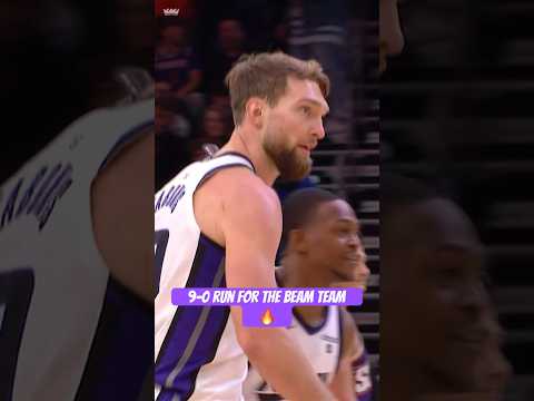 The Kings are turning on the jets in the second half!🔥 #nba #kings