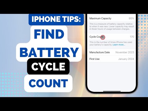 How to Quickly Find Battery Cycle Counts on iPhone 15 and iPhone 15 Pro