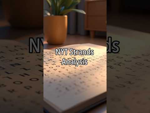 NYT Strands Puzzle: The #1 SECRET to CRACKING the Spangram EVERY Time!