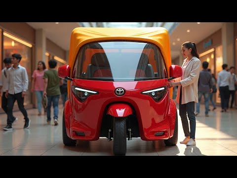 2025 Toyota JPN Auto Rickshaw: Revolutionizing Urban Transport!&quot;