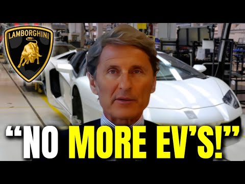 HUGE NEWS! Lamborghini CEO Shocking WARNING To All EV Makers!