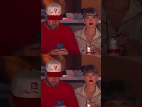 Taylor Swift &amp; Travis Kelce Have Date Night At Hockey Game