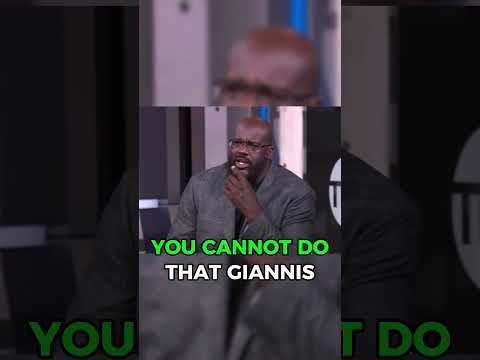 Shaq Gets HEATED After Seeing Giannis Fight Tyrese Haliburton&#039;s Dad After G5! 😳😳😳#nba #nbaplayoffs