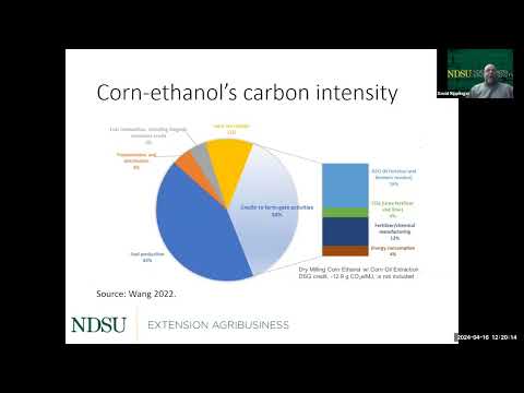 North Dakota Corn-Ethanol Webinar