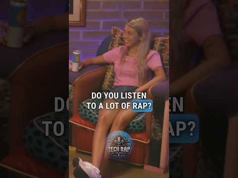 Hailey Welch aka HAWK TUAH GIRL hilarious answer when asked if she listens to a lot of rap songs? 😂