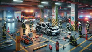 Electric Vehicle Safety in Focus After Parking Garage Fire