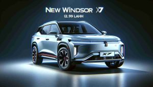 New Windsor X7 Electric SUV launched at Rs. 12.99 lakh