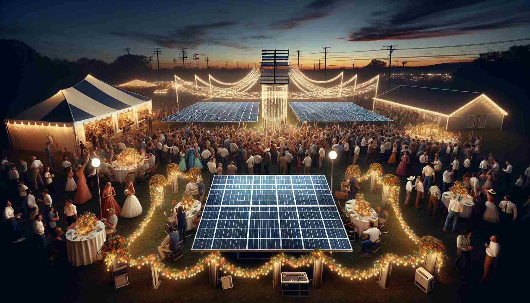 Solar Power Resource Saves Homecoming Event During Utility Outage