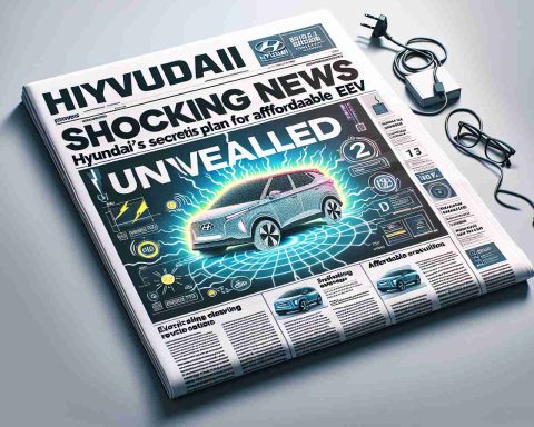 Shocking News: Hyundai’s Secretive Plan for Affordable EV Unveiled