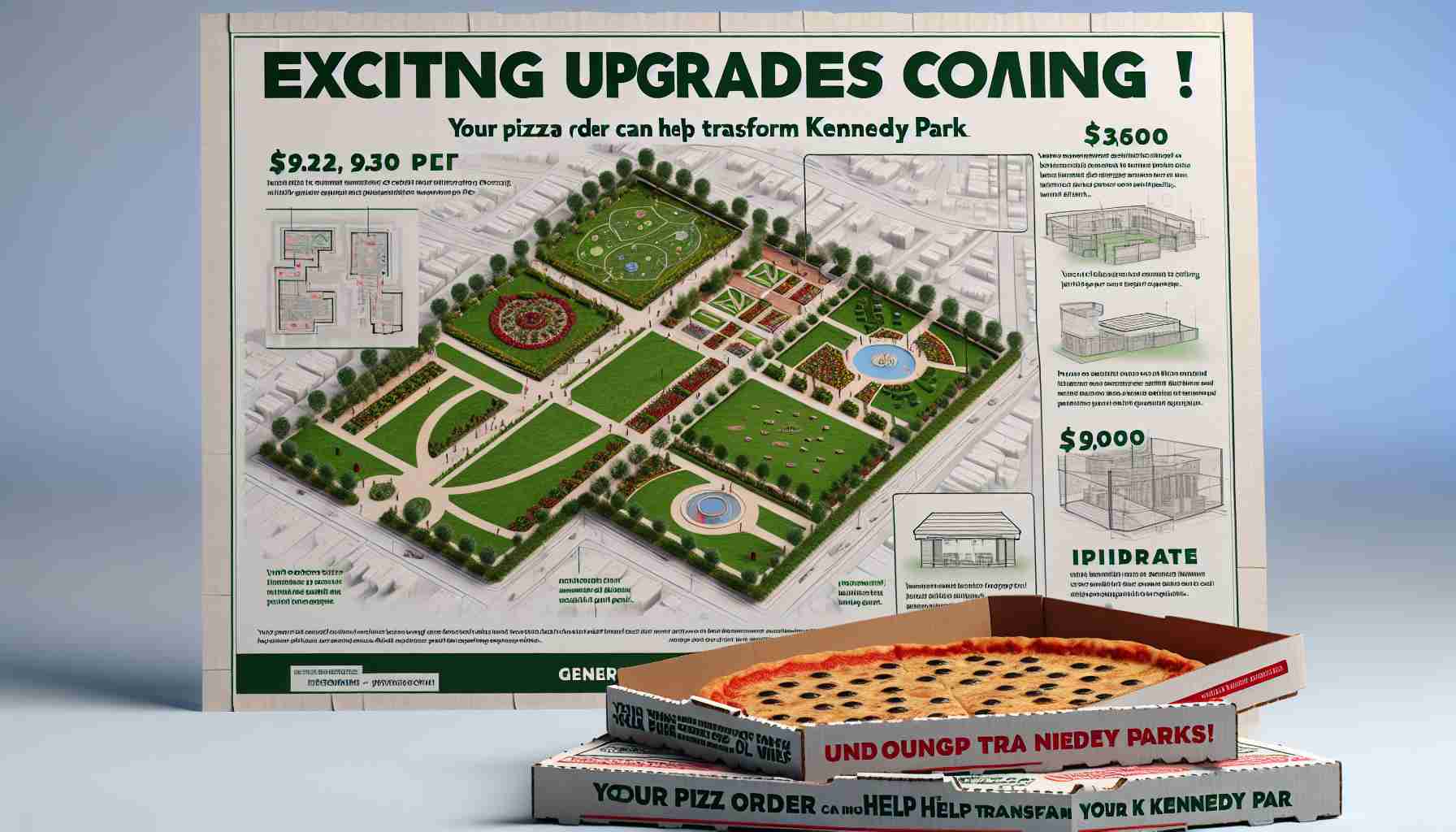 Exciting Upgrades Coming! Your Pizza Order Can Help Transform Kennedy Park Exciting Upgrades Coming! Your Pizza Order Can Help Transform Kennedy Park