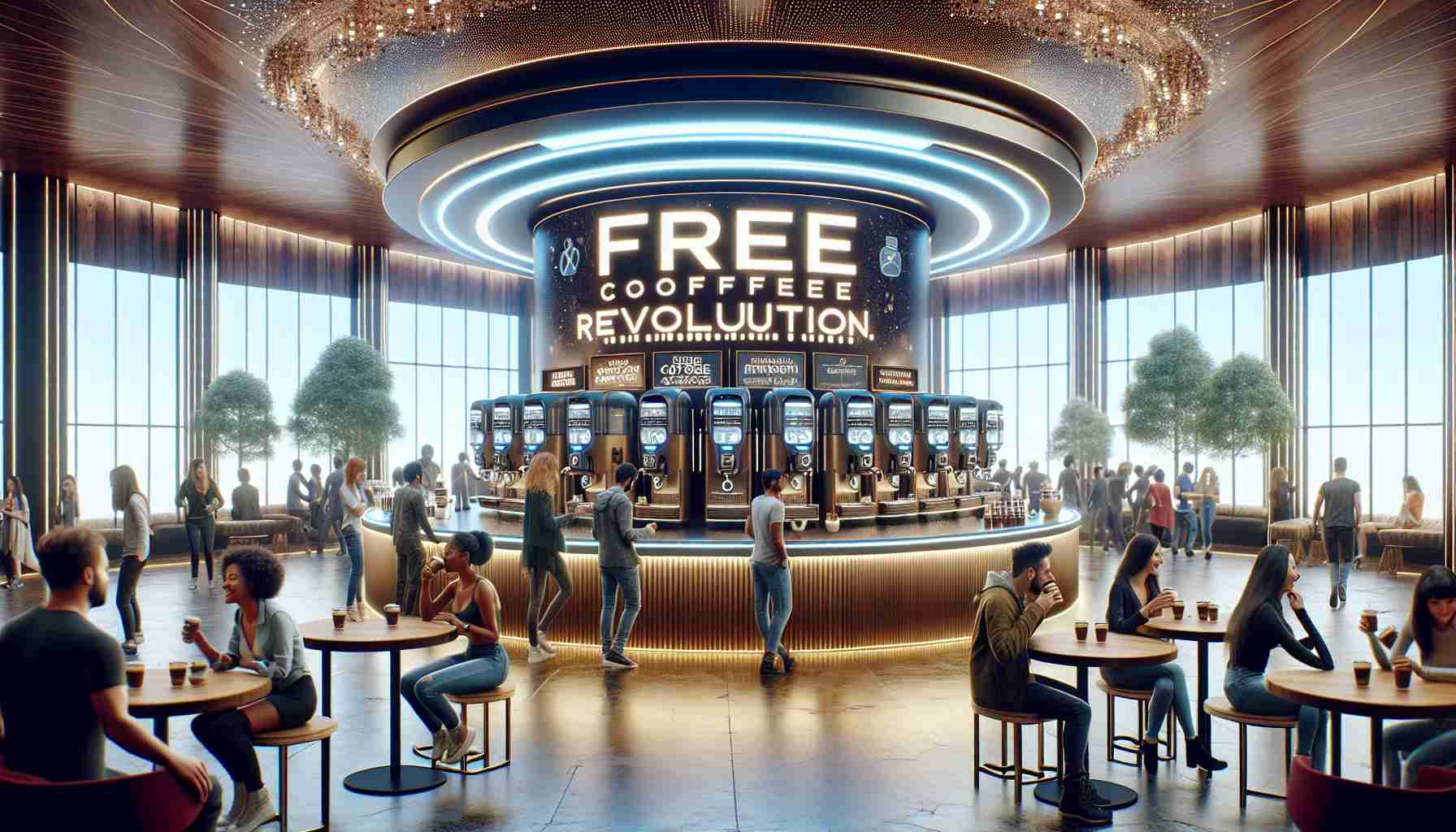 Free Coffee Revolution! Dunkin’ Brews a Futuristic Experience Free Coffee Revolution! Dunkin’ Brews a Futuristic Experience