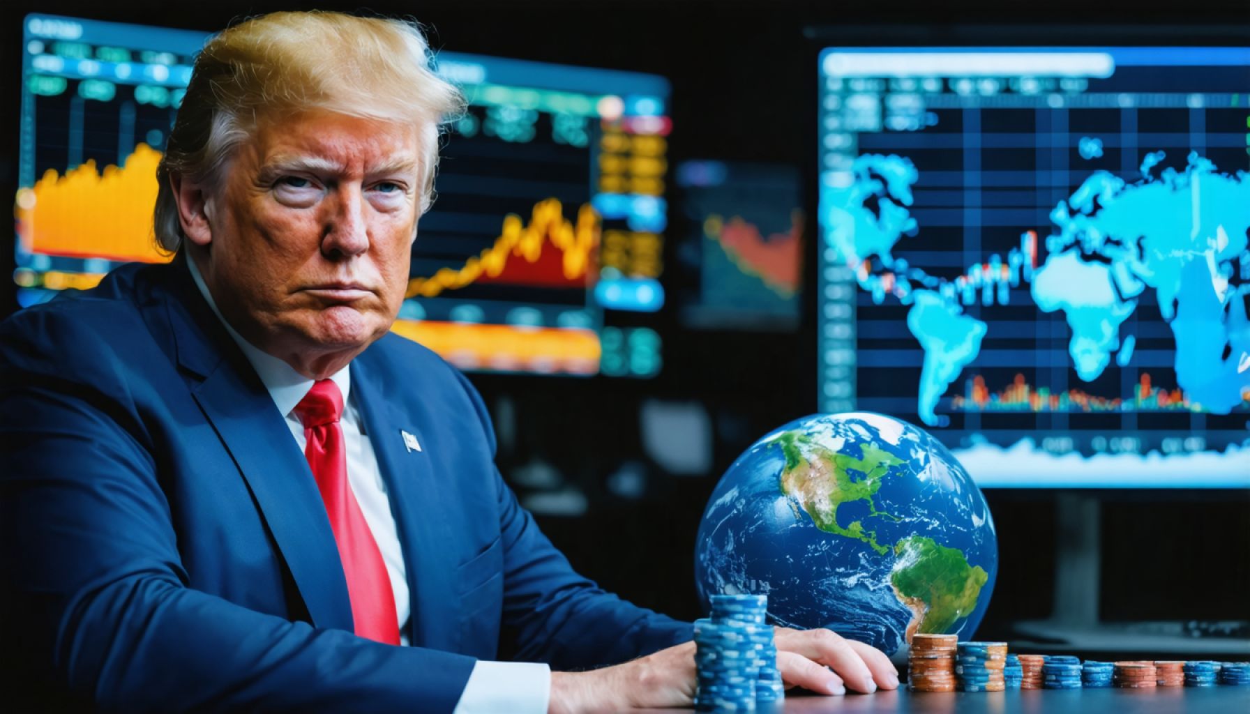 The Trade Gamble: Trump’s Bold Tariff Play Jolts Global Markets 